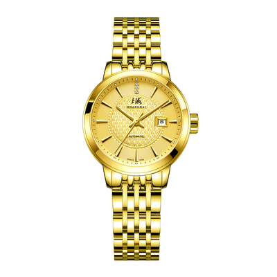 上海手表“金字招牌”24k金钻表