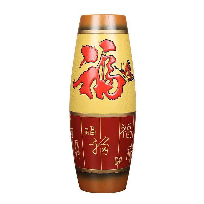 博古架摆件酒柜花瓶家居饰品中式