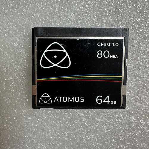 【询价】ATOMOS CFast 64G 存储卡工控卡串口卡 正常使适用