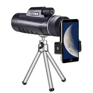 单筒望远镜高倍高清专业级夜视户外成人便携手机小型望眼镜十字瞄