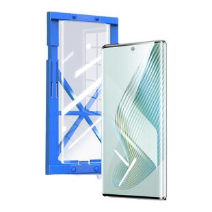 适用华为荣耀magic5手机膜magic5pro钢化膜honor至臻版陶瓷膜majic5新款曲屏防窥por全屏全包migac水凝保护膜