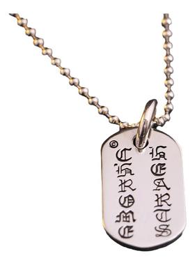 狗牌朋克风情侣男女款吊坠老银匠