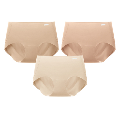 蕉内银皮308P女士内裤无痕抗菌