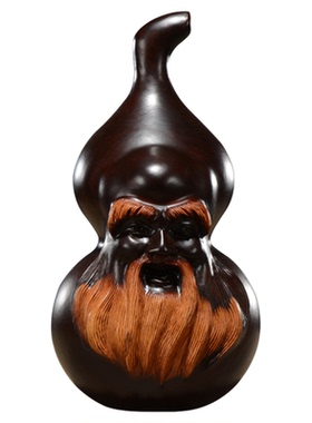 手工匠人寿星公黑檀木中式