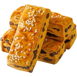 红豆千层酥手撕面包无糖精友孕妇老人代餐主食营养早餐专用控零食