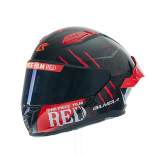 比尔莫拉(BILMOLA)头盔海贼王联名款摩托车四季全盔4/3半盔机车男