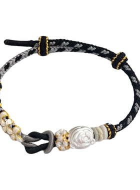 足银999世界之外同款Q版顾时夜易遇柏源夏萧因纯银谷子纯银手链