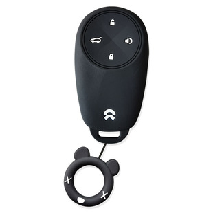 专用蔚来钥匙套es6汽车钥匙扣es8壳EC6硅胶保护套可爱女男改装