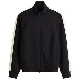 HM男装外套25冬季新款DryMove™面料标准版型田径运动外套1298895