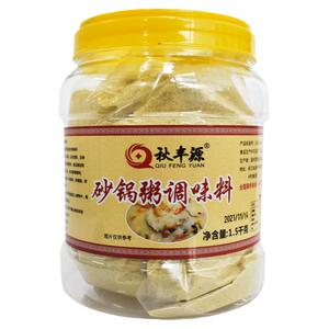 砂锅调料秋丰源皮蛋瘦肉粥