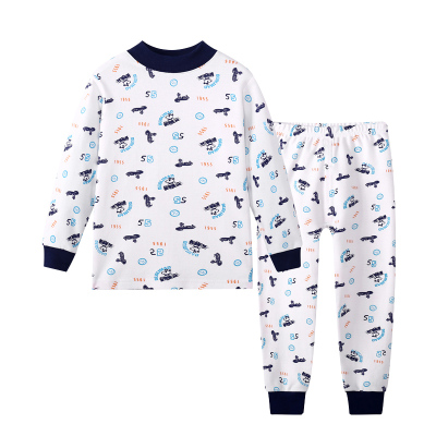 男童纯棉秋衣南极人内衣套装