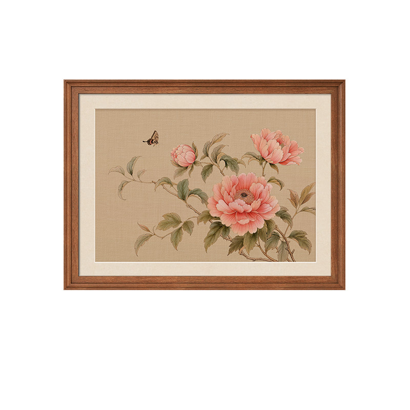 【宋氏美学】花开富贵餐厅装饰画