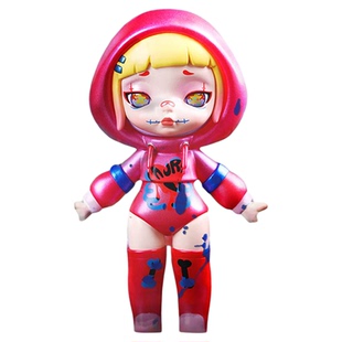 TOYCITY玩具城市LAURA反叛旋律霓虹猎手吊卡潮玩女孩礼物摆件大娃