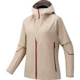 【谷爱凌同款】安踏风暴甲无氟防泼水冲锋衣女户外外套162617612