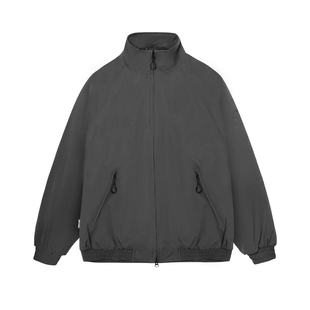 嘿马七作冬季双拉链立领棉服加厚夹克休闲棉衣保暖外套男舒适百搭