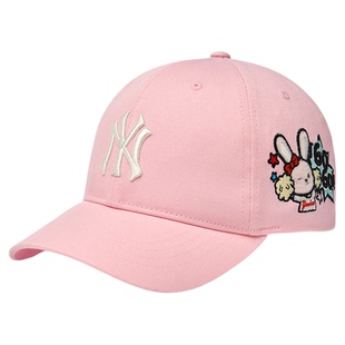 MLB儿童官方男女童皱眉熊刺绣LOGO棒球帽26夏季新款