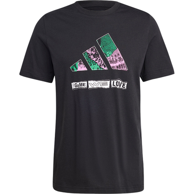 阿迪达斯男士运动短袖运动T恤