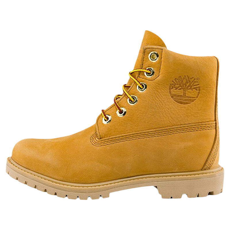 Timberland添柏岚踢不烂户外女鞋防水缓震防滑高帮6寸大黄靴A245E