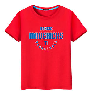 独行侠卢卡东契奇t恤波神 诺维斯基篮球运动训练短袖男半袖打底棉