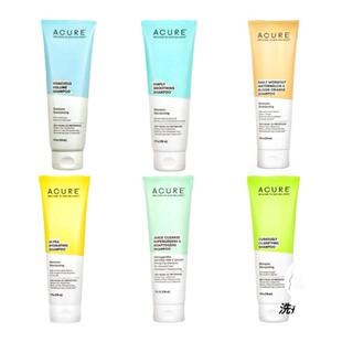 美国Acure控油蓬松去屑止痒柔顺去油滋养男女洗发露洗发水236.5ml