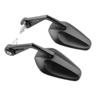 适用光阳KRV180A改装手把后视镜 赛艇250 ct250铝合金车把反光镜