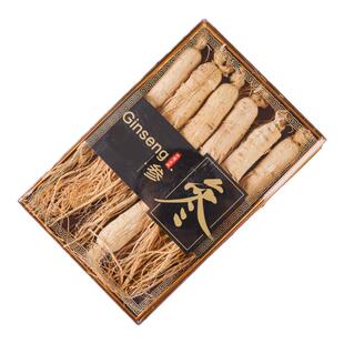 长白山人参生晒白参东北野山参红参礼盒装吉林特产泡酒煲汤滋补