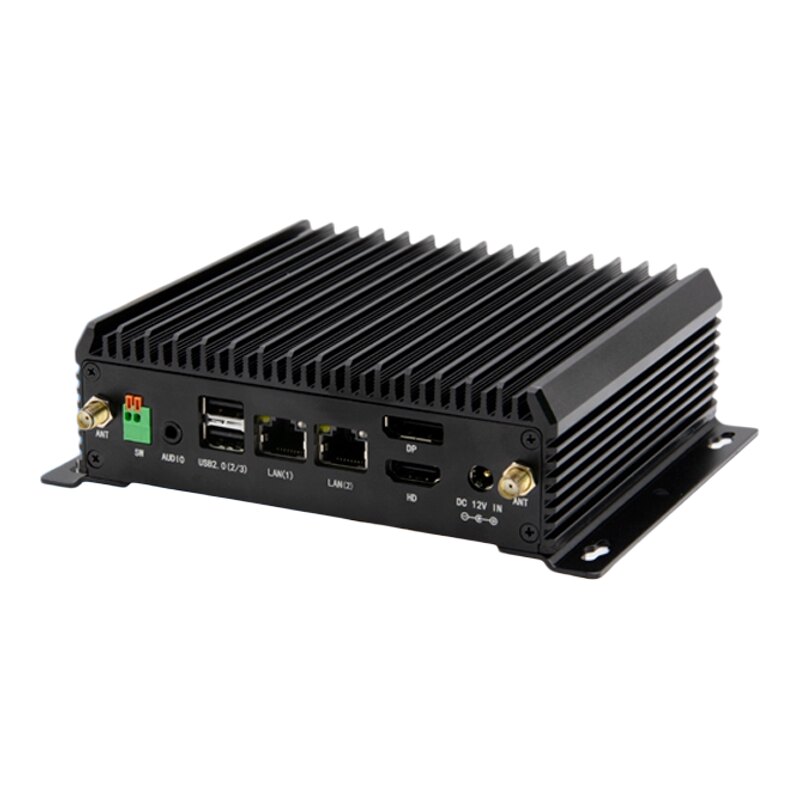 C2120E-U8低功耗8265/1135G7桌面壁挂式无风扇迷你工控主机WIFI5