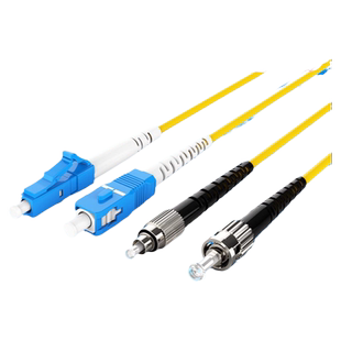 光纤跳线SC-SC电信级尾纤单模单芯mpo双芯网络FC隐形方转方转圆室内光钎延长线铠装万兆om3光纤线lc户外光缆