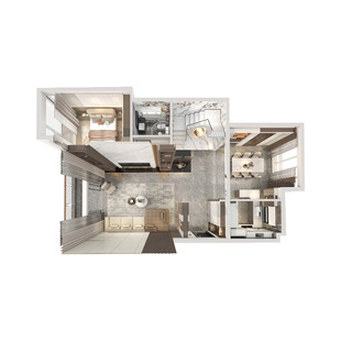 全友全屋定制走入式衣柜轻奢主卧室床头柜鞋柜客厅电视柜家具定做