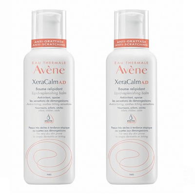 欧洲直邮Avene雅漾AD膏AD霜滋润盈润身体乳400ml保湿霜正品全身