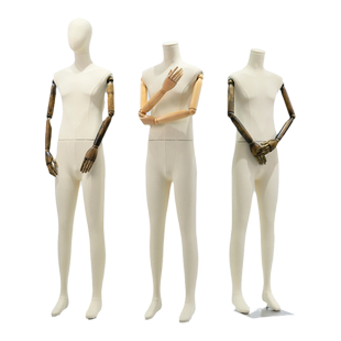 潮牌模特道具男装店全身包布假人体展示架服装店橱窗女人偶模特架