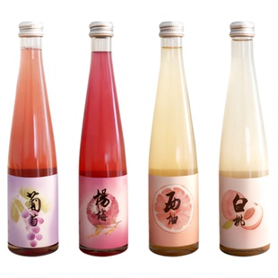 夏至梅果酒微醺低度西柚白桃葡萄杨梅桂花味预调酒甜酒晚安酒送礼