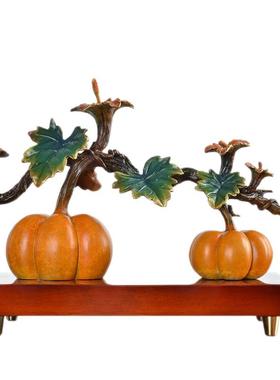 纯铜财富丰收电视柜客厅办公室