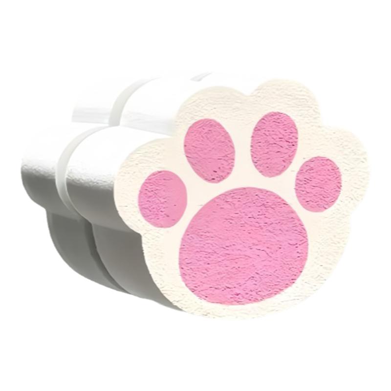 猫爪镜面擦除垢清洁海绵浴室玻璃镜子水龙头魔力擦去污不留痕神器