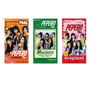 【Straykids代言】韩国lotte乐天派派乐pepero巧克力涂层曲奇饼干