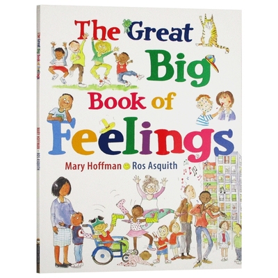 各种各样的情绪 The Great Big Book of Feelings 英文原版绘本 感觉大书 玛莉霍夫曼Mary Hoffman 家园作者 进口原版英语书籍