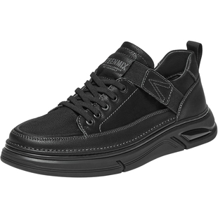 天美意春新款商场同款英伦复古风厚底帅气男休闲鞋C2V05AM4