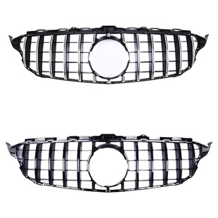 适用奔驰C级C260LC260C200中网改装amg满天星竖条专用大标格栅