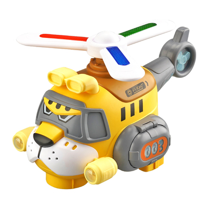 婴儿童2益智4玩具1一3岁电动万向音乐灯光直升飞机战斗机男孩女孩