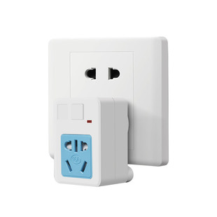 三孔插座转换器带开关一转一排插16a转10a空调热水器转换插头插板