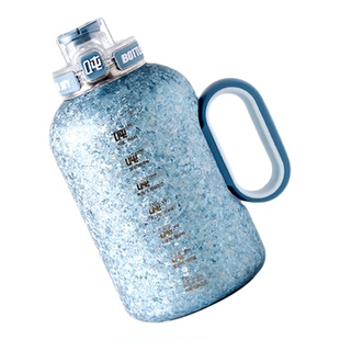 bottledjoy吨吨桶官方旗舰纯钛保温杯高颜值外出斜挎可背水杯子女