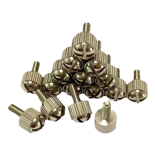 圆头十字槽调节手拧螺丝滚花机箱侧板锁紧螺丝钉机箱面板螺栓M3M4