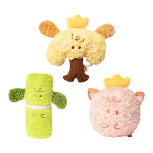 白猪商店 派思维 狗狗藏食玩具发声玩具 柔软绒毛解闷自嗨神器