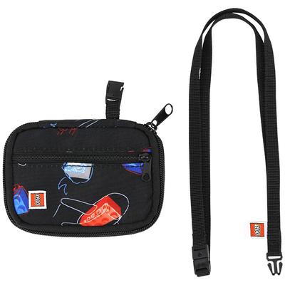 学生卡包易挣脱挂绳零钱包