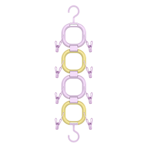 挂帽子收纳神器门后围巾衣帽挂钩免打孔毛巾包包置物架可爱展示架