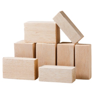 轻木适合新手儿童雕刻练习手工DIY巴尔沙木料木偶制作软木方块料