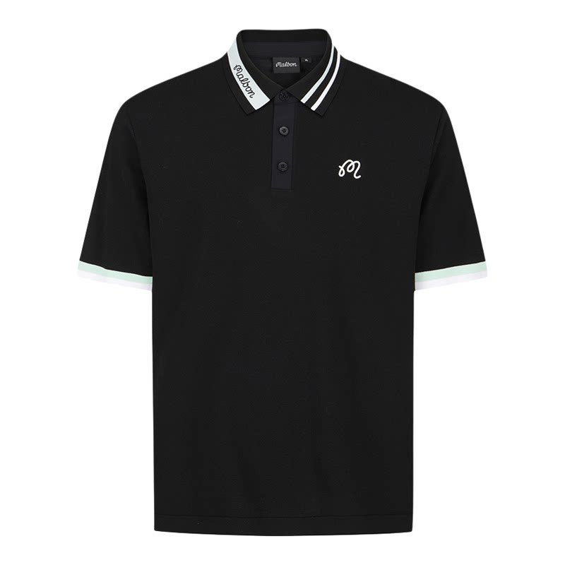 MALBON韩国高尔夫球服男短袖POLO
