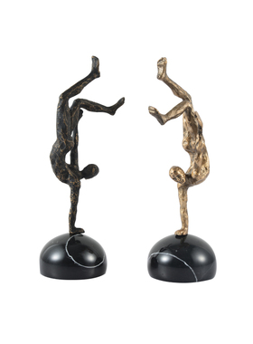 简约时尚风人物金属装饰品