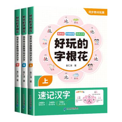 【汉字启蒙速记】好玩的字根花