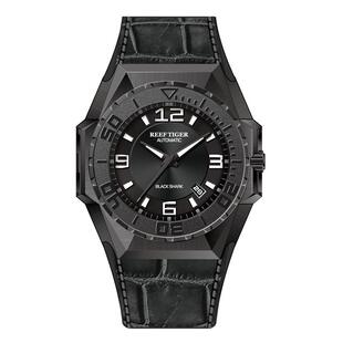 瑞夫泰格手表男士机械表大表盘运动休闲防水夜光潮流品牌RGA6903
